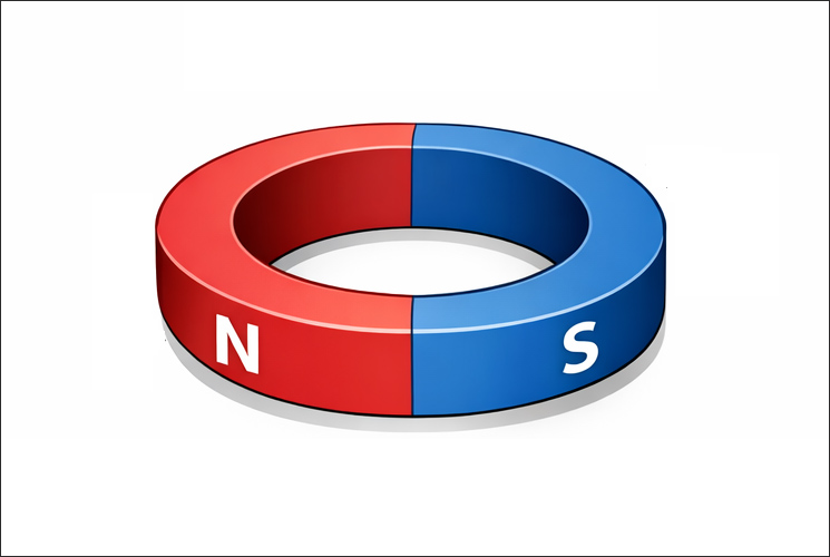 径向2极磁环